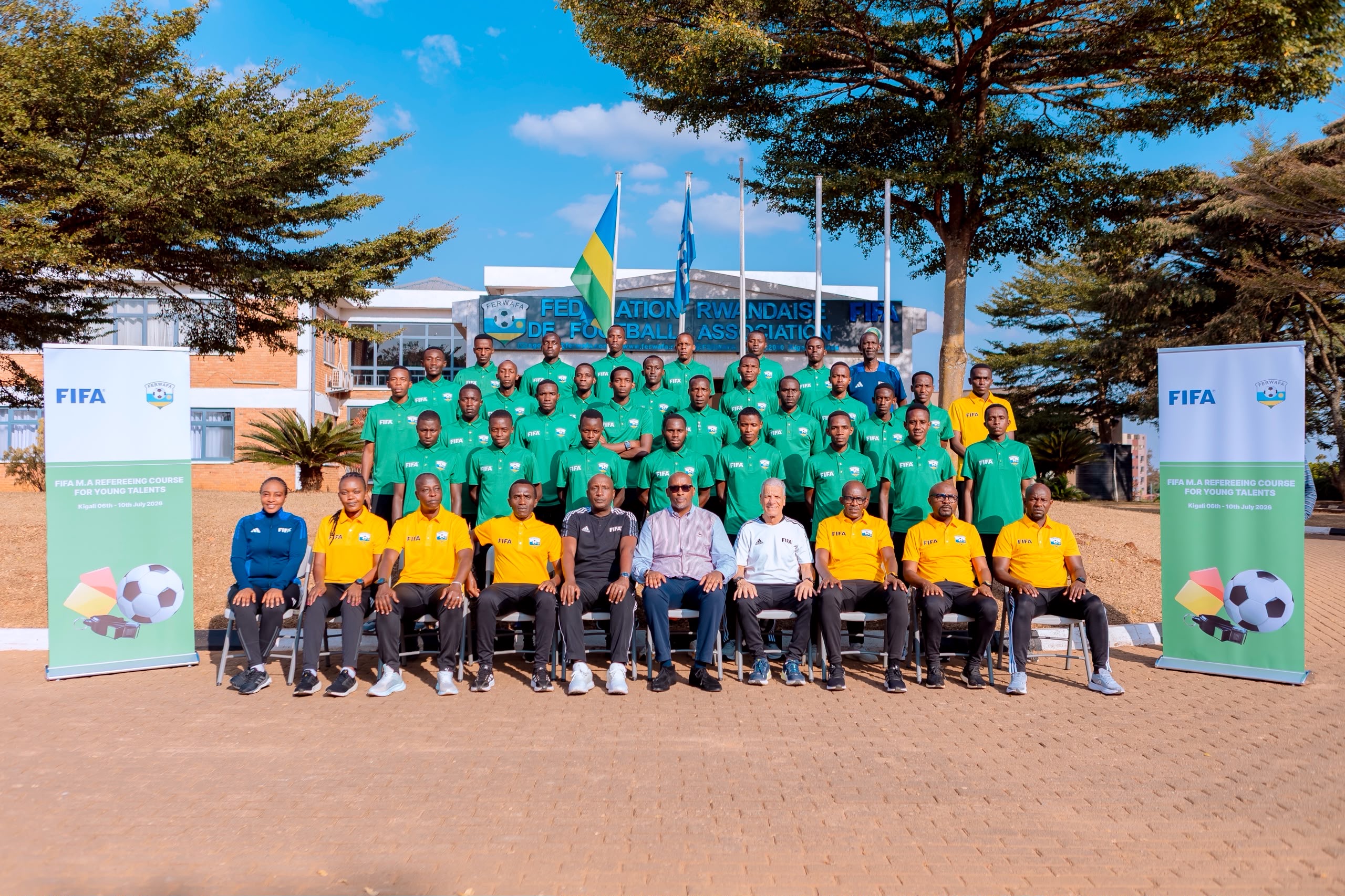 FERWAFA Hosts FIFA MA Refereeing Course to Shape Rwanda’s Next Generation of Match Officials